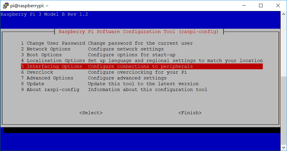 raspi-config